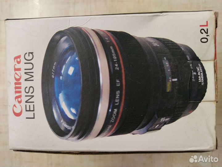 Термокружка в виде объектива 0,2л(Camera Lens Mug)