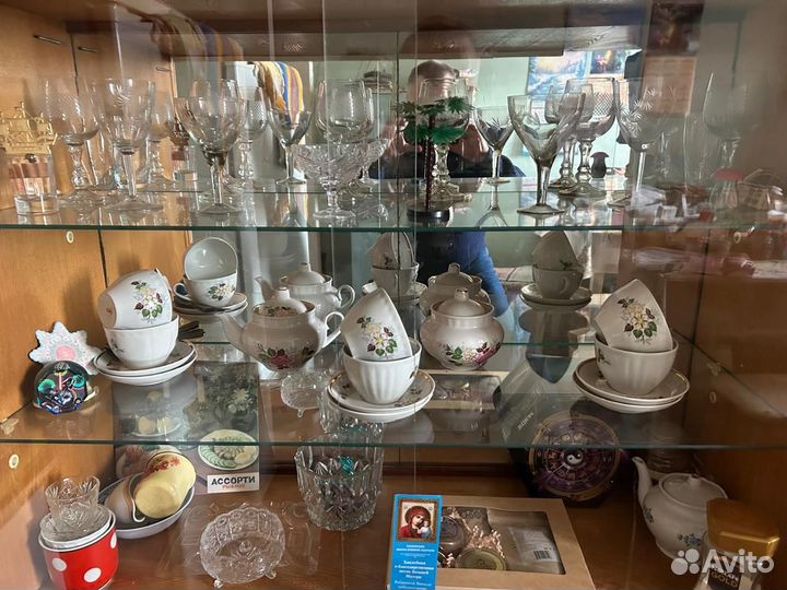 Фарфоровый чайный сервиз СССР