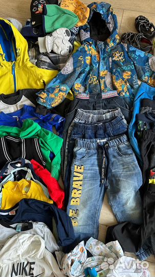 Детские вещи пакетом для мальчика от 3 до 4 лет