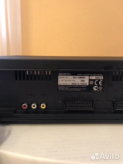 Видеомагнитофон sony SLV-E880