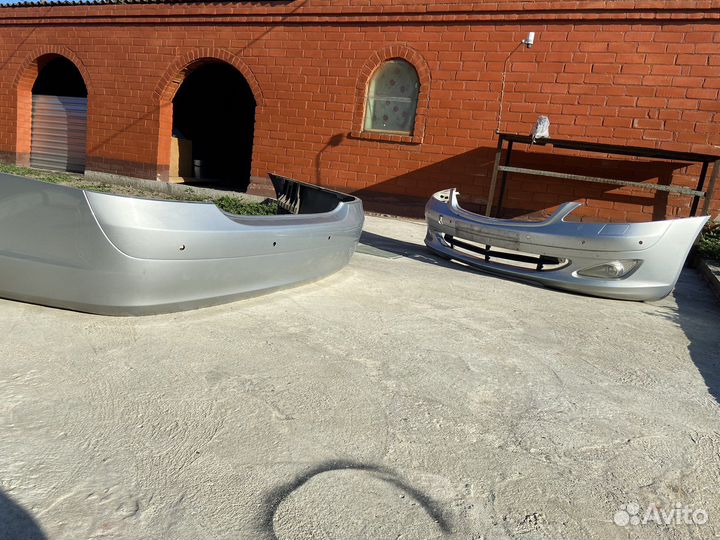 Бампера w221 дорест