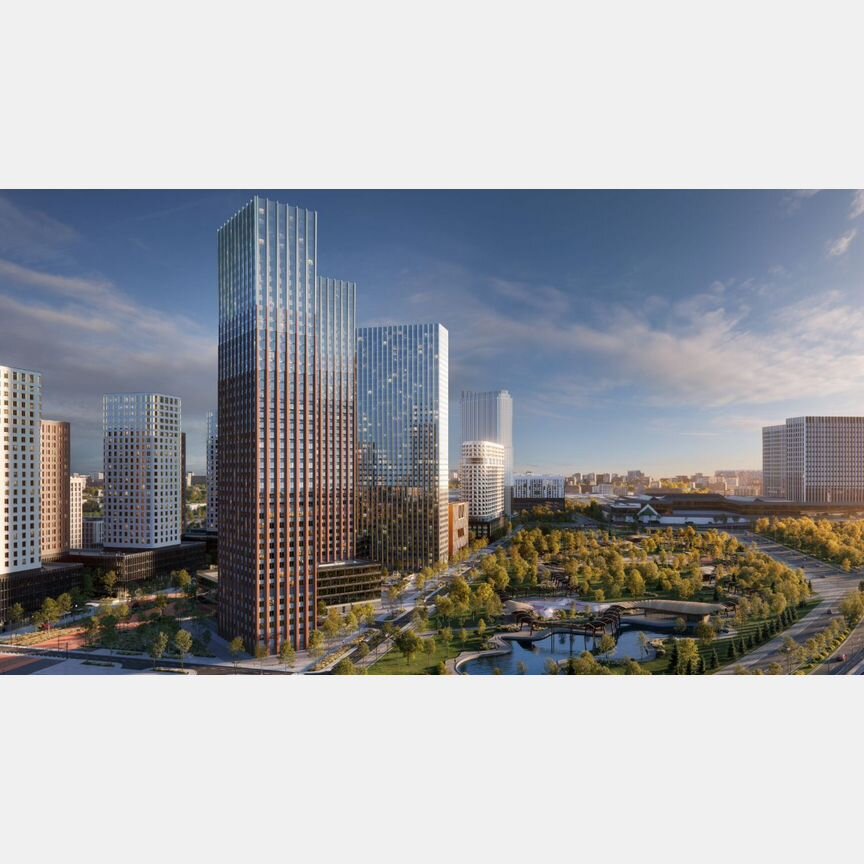 Квартира-студия, 18,9 м², 42/43 эт.