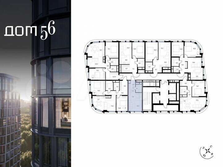 Квартира-студия, 26,8 м², 7/20 эт.