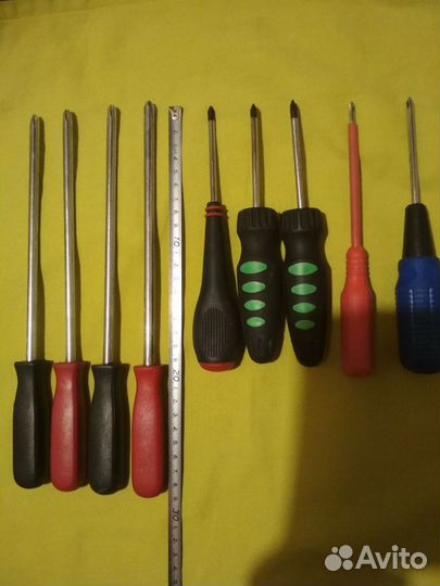 Слесарный инструмент из СССР, отвертки