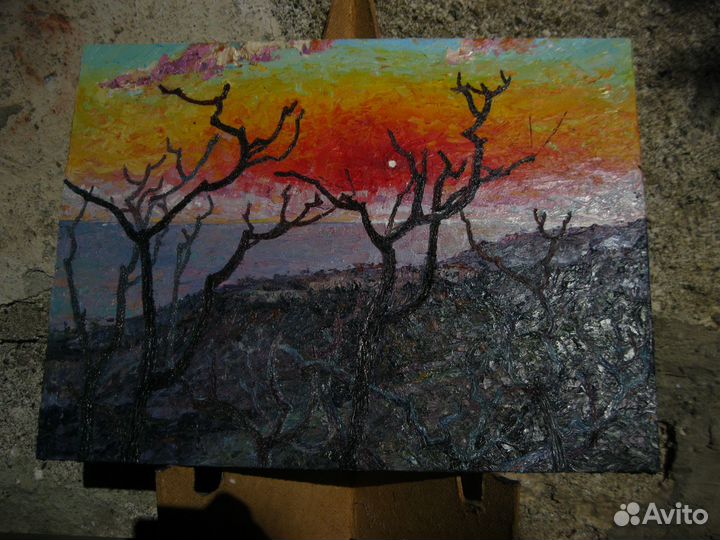 Авторская картина маслом