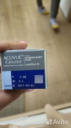 Линзы контактные acuvue oasys двухнедельные