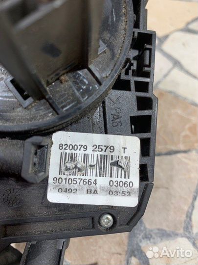 Подрулевой переключатель дворников Renault Logan