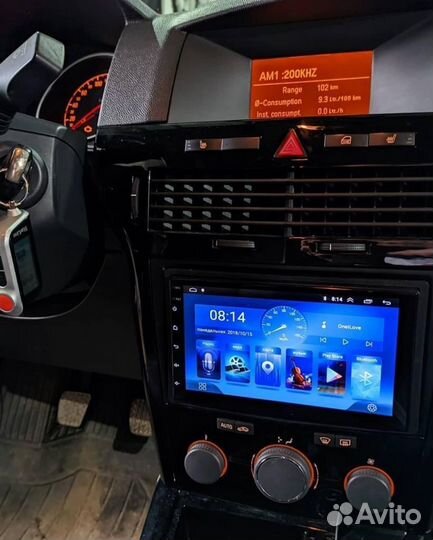 Магнитола Opel Astra H Android DSP