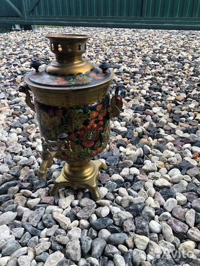 Самовар Хохлома Рабочий