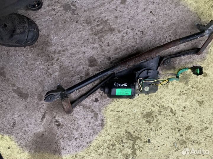 Трапеция дворников моторчик Santa fe classic hyund