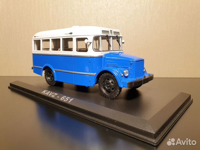 Кавз-651 kavz-651 бело-синий Classicbus 03001B