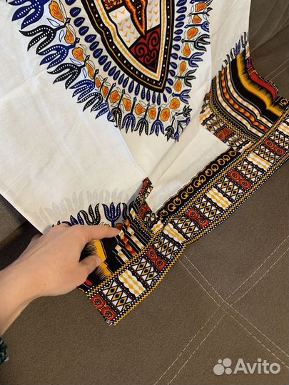 Свободная женская рубашка растаманка