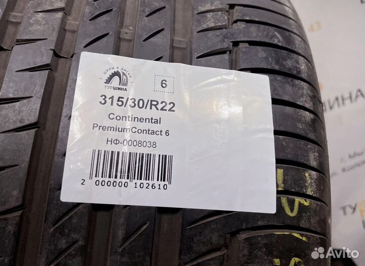 Continental PremiumContact 6 315/30 R22 94Y