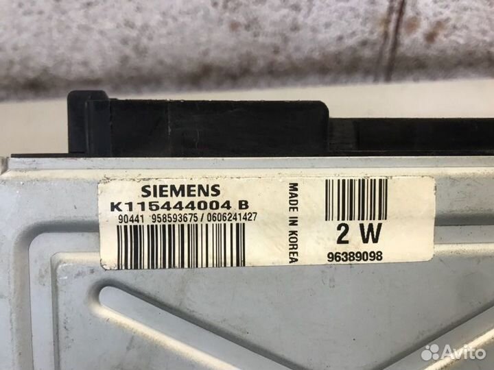 Блок управления двигателем Daewoo Matiz 1997-2015