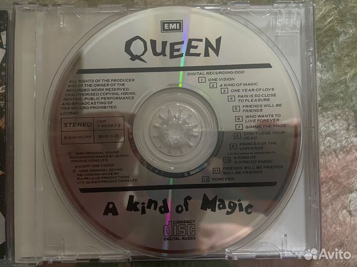 Queen a kind of magic cd