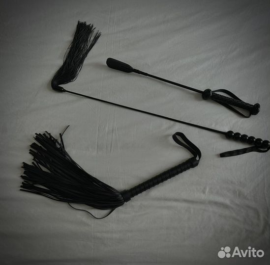 Плетка кожаная для взрослых