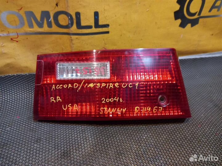 Вставка багажника правая honda inspire UC1