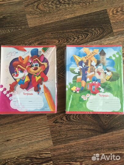 Школьные тетради 12,18,24 и 48 листов