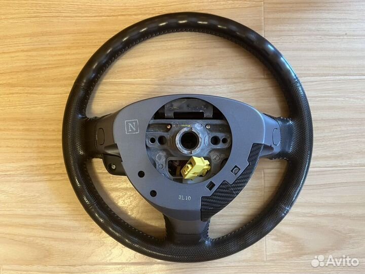 Руль кожаный Honda Fit GD3-4 01-03 (Дорестайлинг)