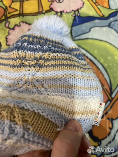 Шапка зимняя на возраст до 1,8 года