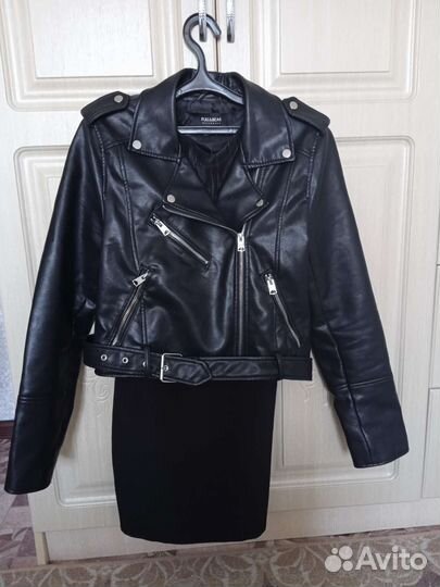 Куртка кожаная женская 44 46