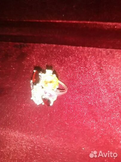 Кольцо серебряное