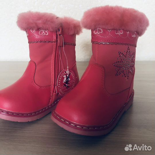 Сапожки для девочки зимние