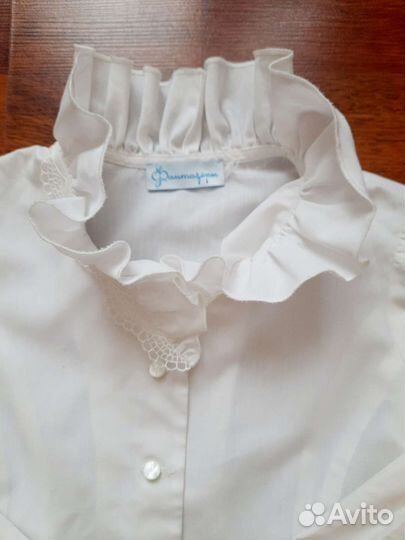 Блузки школьные 128-134