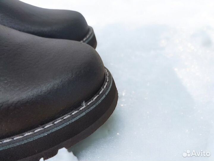 Унты - монголки комбинированные, на микропоре