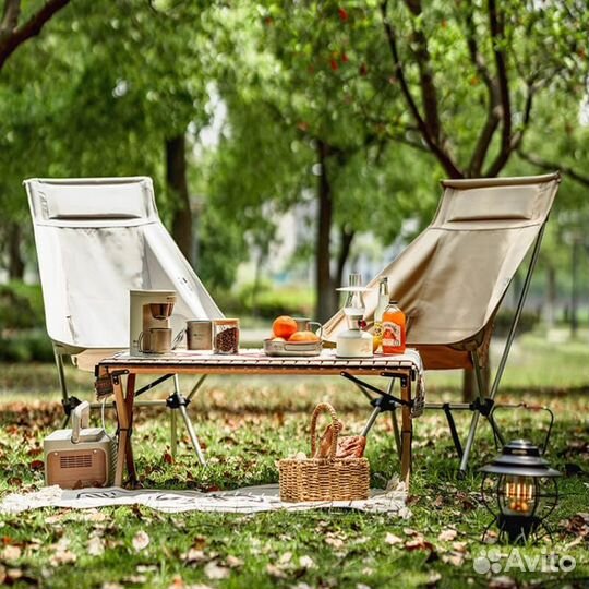 Компактный стул Mobi Garden c высокой спинкой