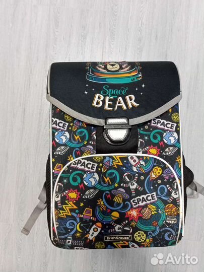 Ранец рюкзак ErichKrause ErgoLine 15L Space Bear