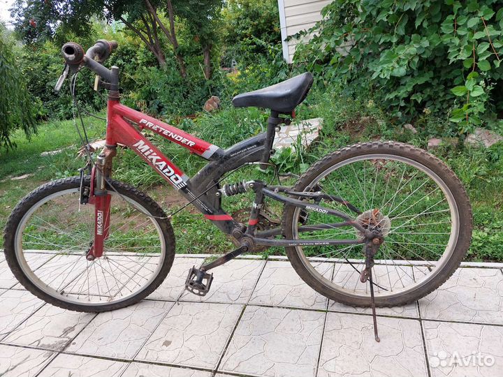 Велосипед на запчасти