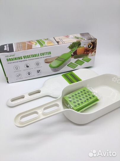 Терки с контейнером 4в1 Veleka