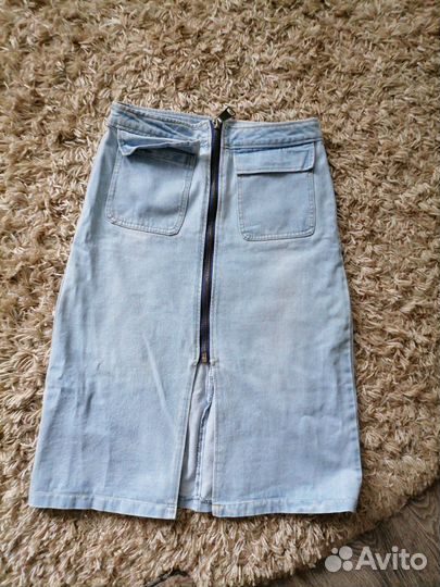 Юбка джинсовая