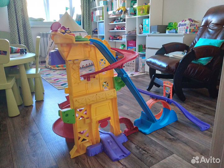 Автотрек, горка для машин