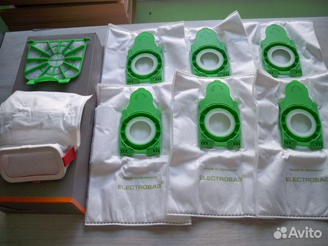 Мешки для пылесоса Bork V7D4 - 6 шт + фильтры