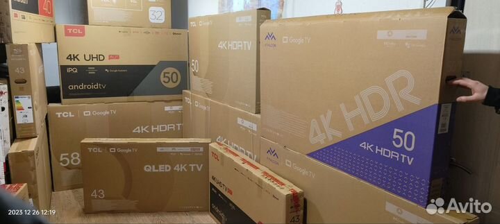 Телевизоры новые hyundai 43 UHD 4K SMART TV