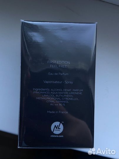 Мужская туалетная вода first Edition