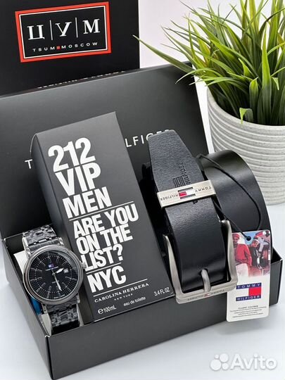 Мужские часы Tommy Hilfiger подарочный набор