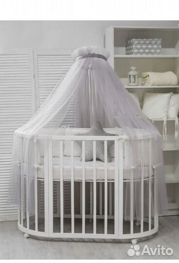 Балдахин в кроватку с держателем