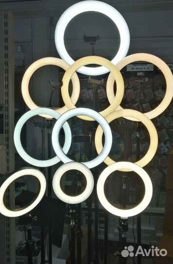 Кольцевая лампа для селфи