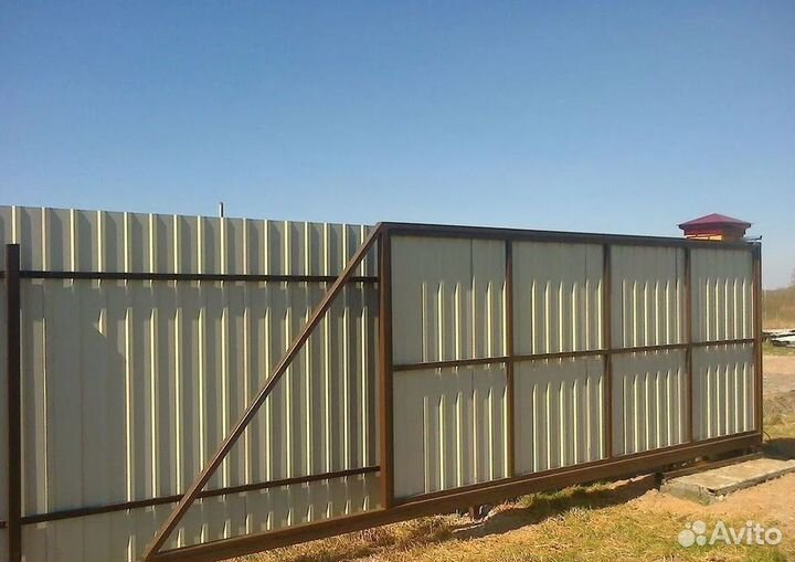 Ворота откатные заказать профессионально