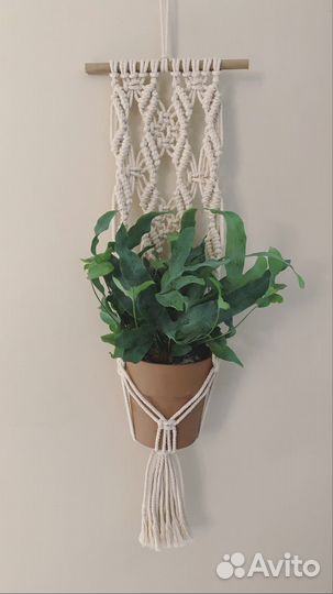 Кашпо макраме