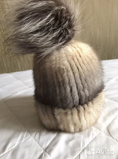 Шапка натуральный мех