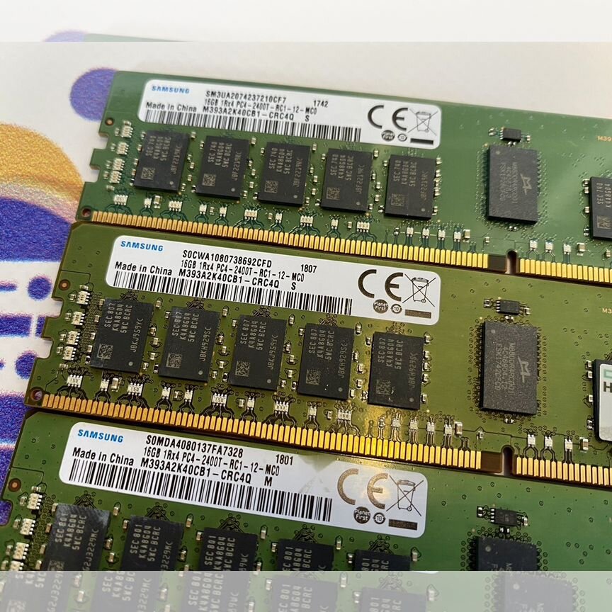 [809082-091] Ddr4 16gb 2400 Серверная Память Hp 809082-091