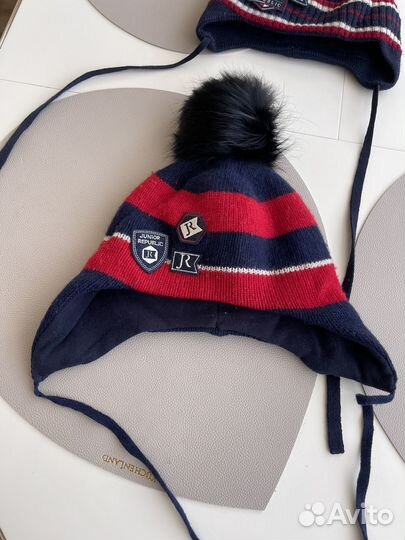 Шапки длЯ мальчика размер 50/52. junior republic