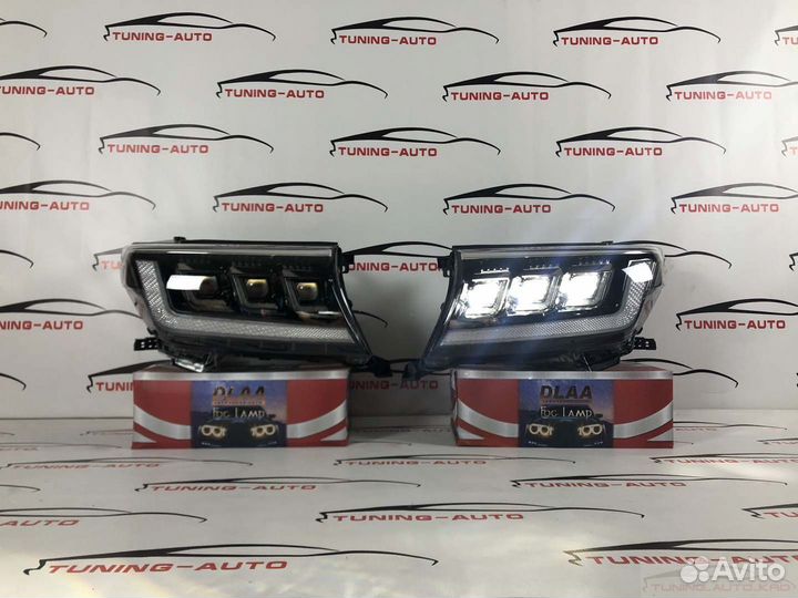 Фары Toyota land cruiser 200 стиль lc300 S1987