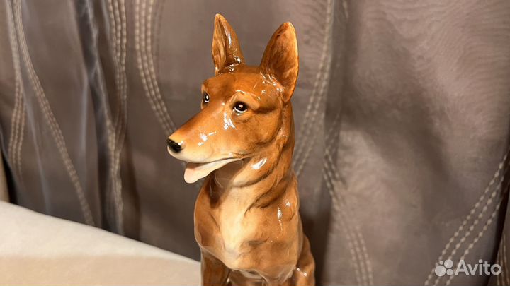 Статуэтка Овчарка Sitzendorf 28 см. Германия