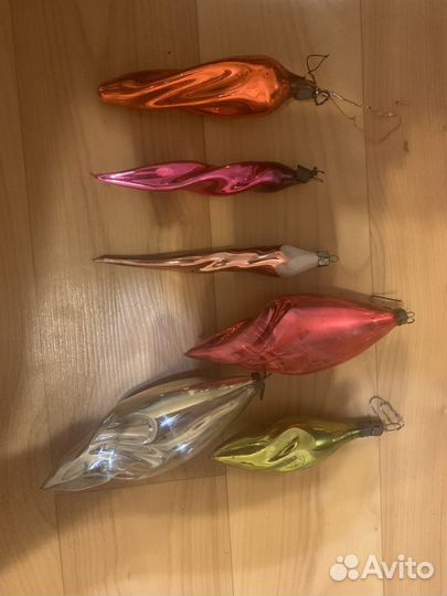 Елочные игрушки СССР