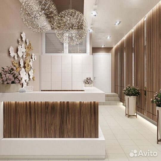 Стойки ресепшн в салон красоты, Ресепшн для салона